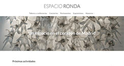 Desktop Screenshot of espacioronda.com