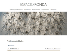 Tablet Screenshot of espacioronda.com